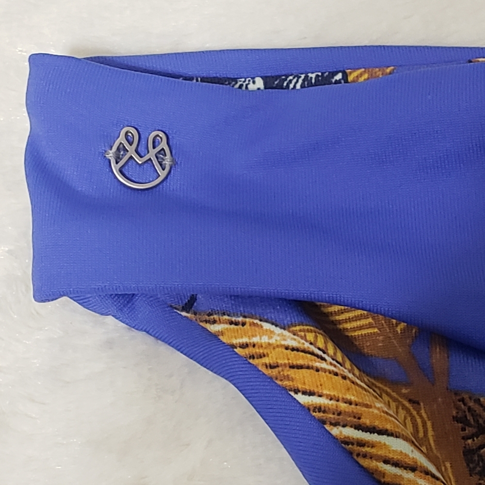 NWT Maaji Sz S Mediterranean Blue Sublime Reversible Bikini Bottom - Picture 8 of 13